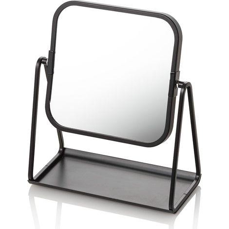 Miroir grossissant WAKAI noir (1/2)