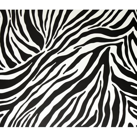 Fablon - Rotolo da 45 cm x 2 m, colore: Zebrato (1/5)