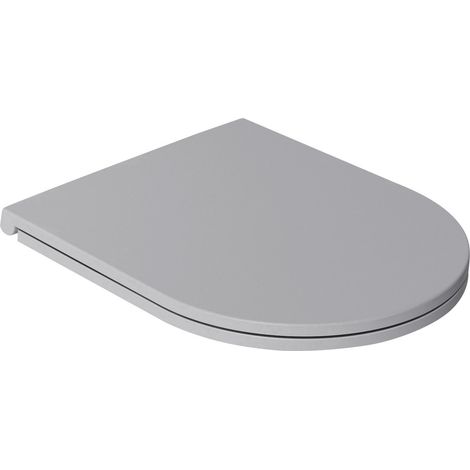 Sapho Isvea Infinity - Abattant WC Slim, Soft Close, Easy Take, stone grey 40KF0547I (1/4)