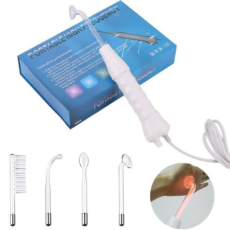 YORKING Hochfrequenz Gesichtsgerät Gesichts Tragbarer Elektrotherapie Stab Instrument Akne Schönheitsinstrument Kamm Ist für Akne Haut Schönheitspflege Geeignet