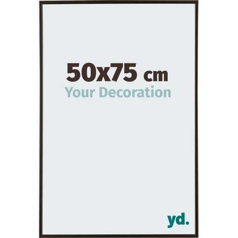 yd. - Cadre photo 50x75 - Anthracite - Plastique - Evry