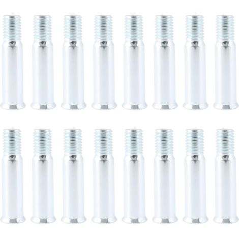 Set of 16 8mm Aluminum Alloy Roller Skate Axle Screws and Bolts Compatible with Roller Skates (1/5)