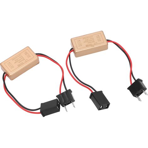 2 Stück Blitzlicht-Controller 50W, gute Hitzebeständigkeit, 3 Lampentypen, Blitzlicht-Controller-Blinkermodul für Nebelscheinwerfer (1/5)