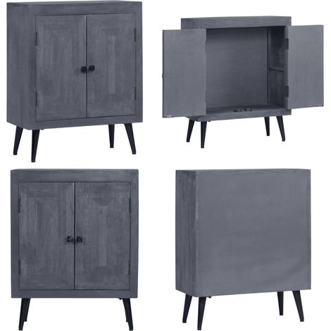 Buffet Bois solide de manguier 60x30x76 cm - Buffet - Meuble De Rangement - Commode - Mobilier - Design Vintage - Home & Living