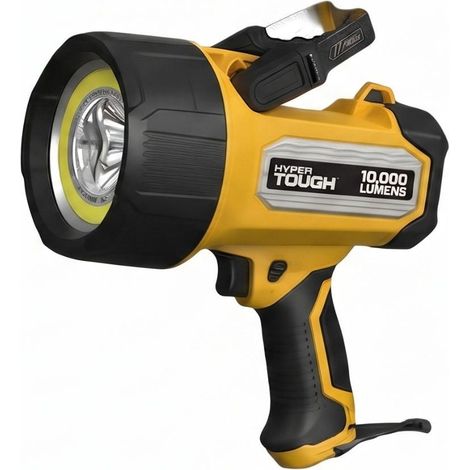 Linterna LED Profesional Recargable 100W 10.000 lm IPX7 con Trípode (1/5)