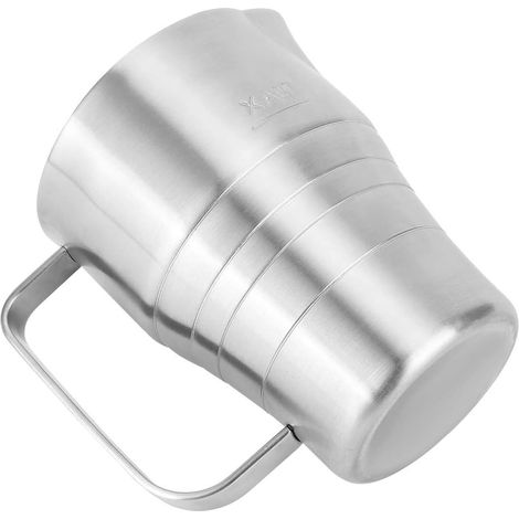 Stainless Steel Coffee Frother Pitcher 900ml Milk Frother