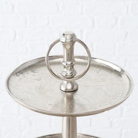 Etagere Mayla, Deko, H 117 cm, Aluminium, Einfarbig