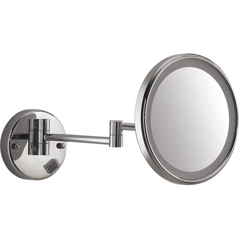 GEDY EVA specchio ingranditore muro todo 5x con led cromato codice prod: 000021171300000