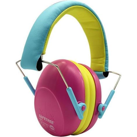 Casque anti-bruit enfant 3-12 ans SNR 24dB pliable rose (1/5)