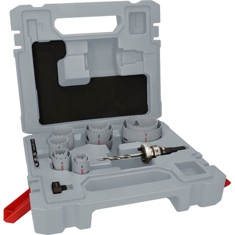 Bosch PRO Multi Material Sierra perforadora Q-Lock Juego de soportes enchufables 10 piezas - 2608901550 (1/5)