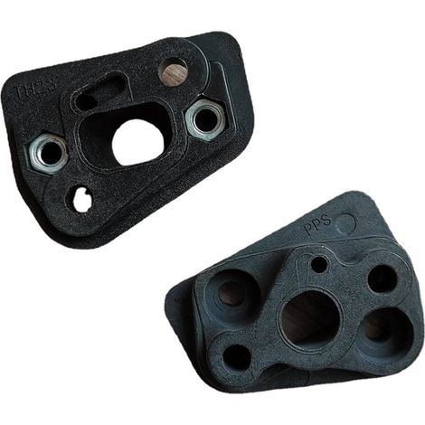 TH23V Ansaugkrümmer Kompatibel mit KHS750-, KHS1100B-, KHT600- und 750-Motoren Hochleistungs-Ansaugkrümmer aus verstärktem Kunststoff, hitzebeständig (1/4)