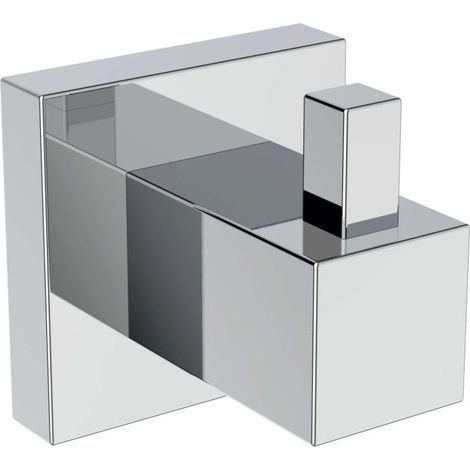 Ideal Standard IOM Cube Crochet porte-serviettes E2192AA chromé, avec kit de montage (1/5)