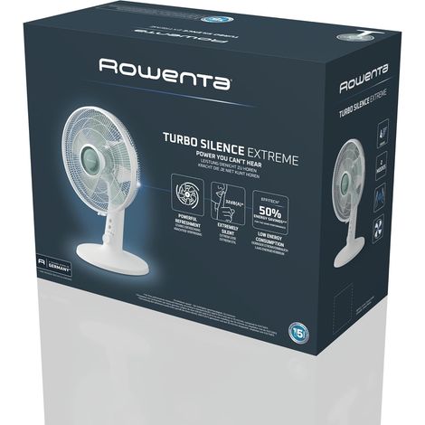 Ventilador Sobremesa Rowenta VU2740 Turbo Silence Extreme+ 30cm Silencioso
