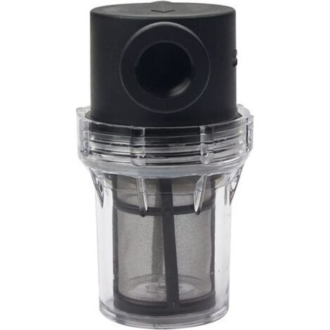 Pipeline Filter, 1/2" Water Pump Filter with 80Mesh Stainless Steel Strainer, Inline Mesh Filter for Garden Irrigation (1/5)