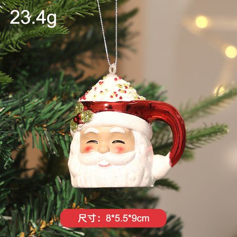 Pink electroplated Christmas tree ornaments, party decorations, Christmas ornaments and supplies