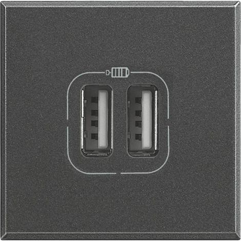 Legrand Presa USB Axolute Antracite HS4287C2 1 pz.