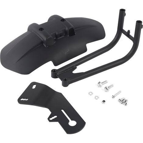 Decdeal Motorrad Heck -Kotflügel, lange Haltbarkeit wetterfestem Aufprallwiderstand Splash Guard Universal Fit für Motorrad