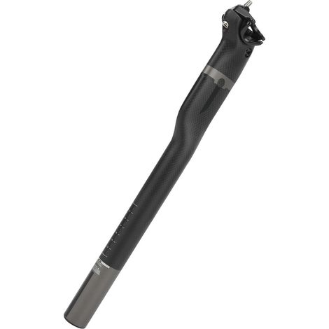 Tige de selle en carbone 31.6x400mm pour vélo de route et VTT, légère et rigide (1/5)