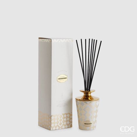 EDG Enzo De Gasperi Profumatore Bottiglia Enigma 400 Ml H 16 Cm Moroccan Amber Scatola Regalo