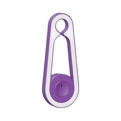 Répulsif anti-insectes ABS éclairage LED réglable large couverture anti-flammes USB puissance bureau chambre répulsifs de tente , Violet -