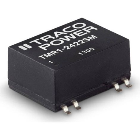 TracoPower TMR 1-2412SM Convertitore DC/DC SMD 24 V/DC 12 V/DC 83 mA 1 W Num. uscite: 1 x Contenuto 1 pz.