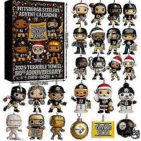 Calendrier de l'Avent NFL - Figurine acrylique surprise (boîte surprise) (1/5)