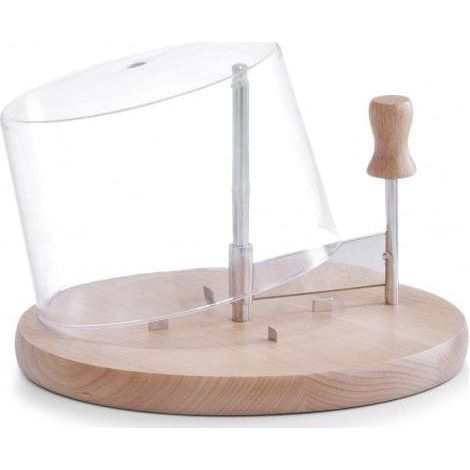 Zeller Conjunto Chic Tabla de Cortar Transparente 22,5 cm