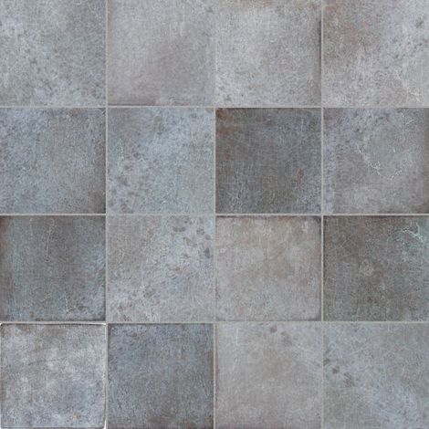 Carrelage effet Zellige Gris 10x10x0,85 cm Caldero - Mur intérieur (vendu par carton de 0,6 m²) - RO'MA CARRELAGE