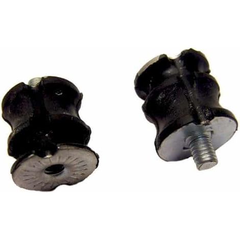 Silent Bloc Adaptable Pour Husqvarna Modèles 44, 61, 266, 268, 444, 480, 625, 630, 670 - Trou Et Axe 5mm. Remplace Origine: 5015 (1/2)