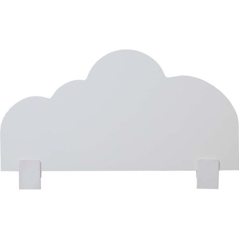Ringhiera di protezione truciolato bianco Nube 45x87x2cm