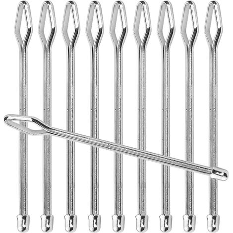 10 pièces Ensemble d'outils de montage pour tuyaux flexibles avec accessoires et lampes poche (1/5)