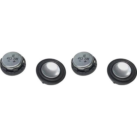 Geeignet für 28-mm-Breitbandlautsprecher mit Neodym-Magnet, 4 Ohm, 3 Watt, DIY-Heimkino