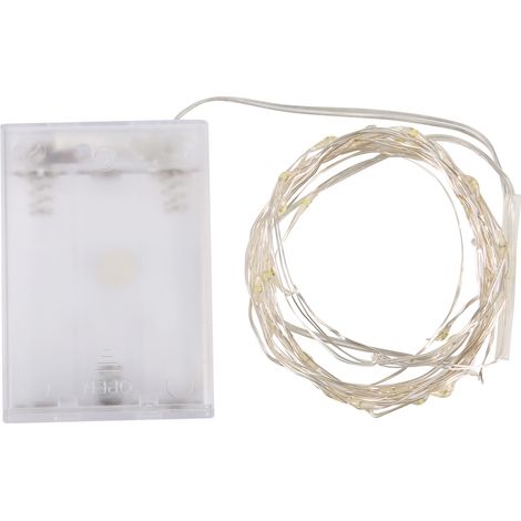 Guirlande lumineuse LED en fil de cuivre USB, 10m, décoration festive, ornement de fête, blanc