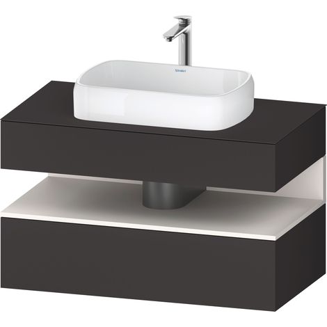 Duravit Collection One Meuble sous-vasque sur console, 1 tiroir, (1/2)