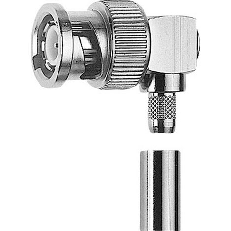 Telegärtner 100023456 100023456 Connecteur BNC mâle, coudé 75 Ω 1 pc(s) (1/2)