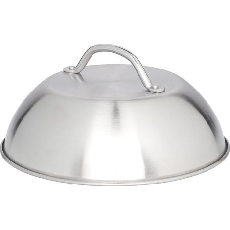 Barbecue mustang grill dome 22.5 cm retient jus saveur fumée (1/3)