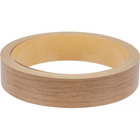 Selbstklebende Melamin-Gesang 19 mm x 5 m Hell Eiche