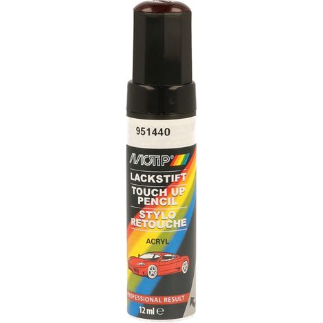 PINCEAU RETOUCHE KOMPAKT 951440 ROUGE METALLISE 12ML MOTIP