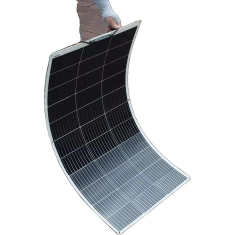 Panneau Solaire Flexible, 150W, Haute Efficacité 21%, Design Léger, 150w flexible blanc (1/2)