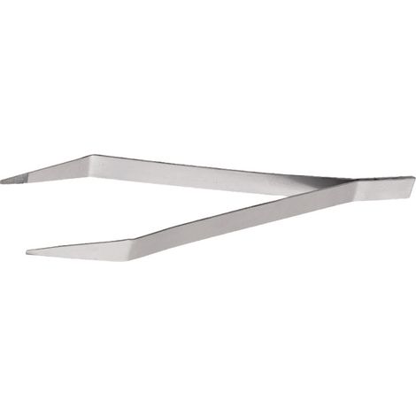 PINZA DE PRECISION BOCA CURVA 150MM INOX