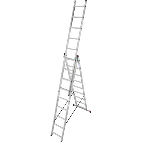 Krause Aluminium-Vielzweckleiter CORDA 6,20 m Viel-/ Mehrzweckleiter (1/5)