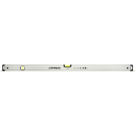 INDICADOR DE NIVEL HORIZONTAL Y VERTICAL ANODIZADO 100CM - 110-10