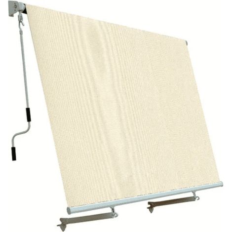 TENDA DA SOLE A CADUTA 3X2,5 MT SENZA CASSONETTO BRACCI BEIGE AVANA BALCONE 3903