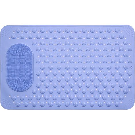Tapis de baignoire imperméable, tapis de bain antidérapant, tapis à forte adhérence, tapis de baignoire imperméable et antidérapant (1/4)