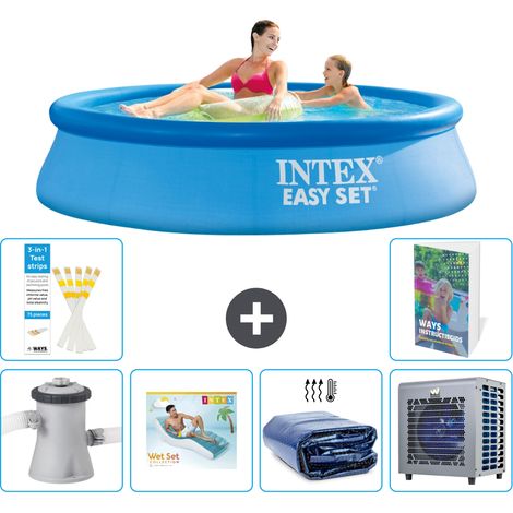 Intex Piscine Easy Set Ronde - 244x61 cm - 7-pièces S286 (1/5)