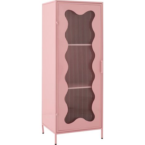 Étagère Enfant Design "Vague" 120cm Rose Clair (1/5)