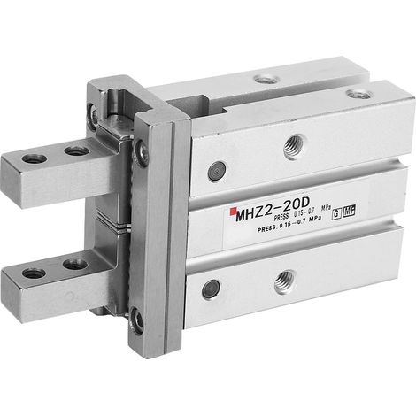 Vérin à double effet MHZ2-20D en alliage d'aluminium, alésage de 10 mm (1/5)