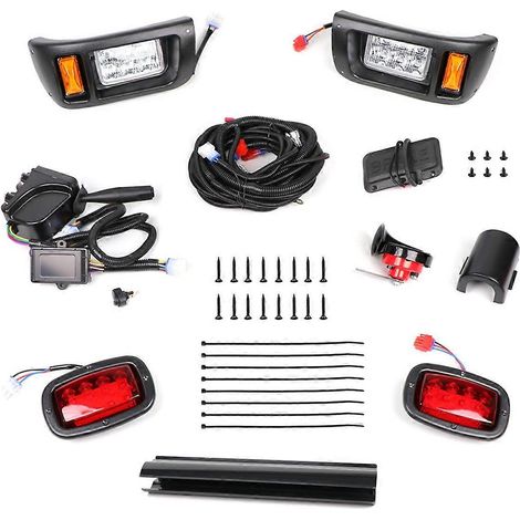 LED-Scheinwerfer-Set für Fahrer- und Beifahrerseite für Club Car ab Baujahr 1993, Teilenummern 101988001, 101988002 und 101703