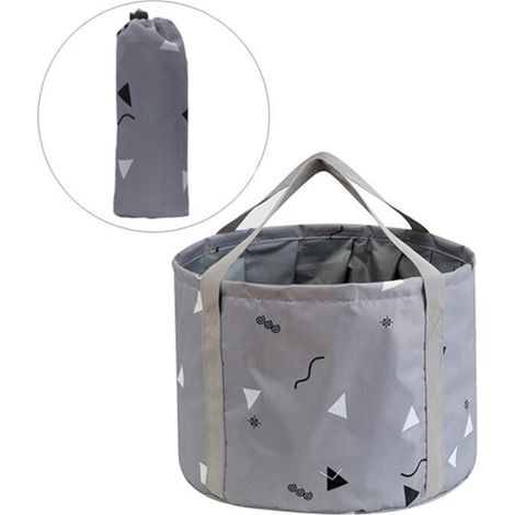 Baignoire pliable de 24 L pour grands pieds, spa pour les pieds portable, seau d'eau pliable pour les voyages et le camping-AquaForge (1/5)