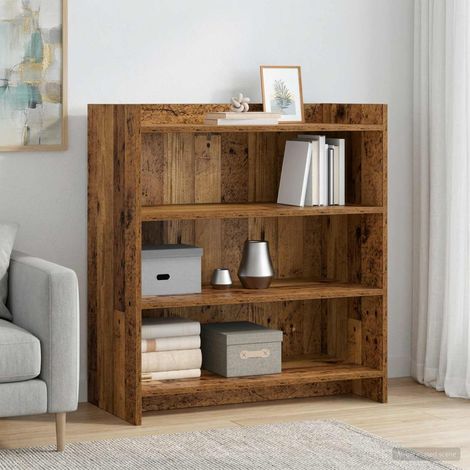Credenza Legno antico 75 x 36 x 80 cm Legno ingegnerizzato vidaXL (1/5)